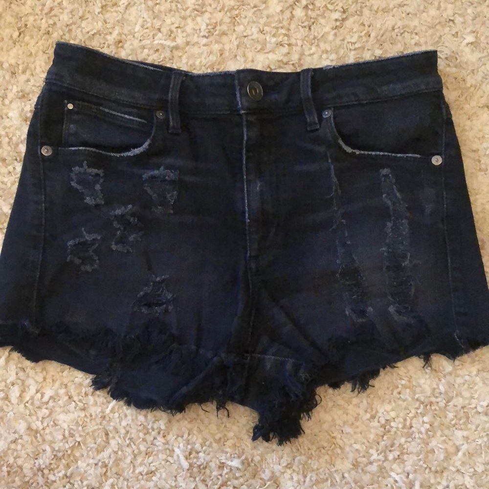 2/$10 Guess Black Denim Short